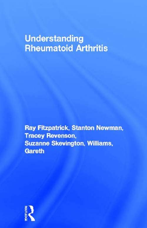 Book cover of Understanding Rheumatoid Arthritis