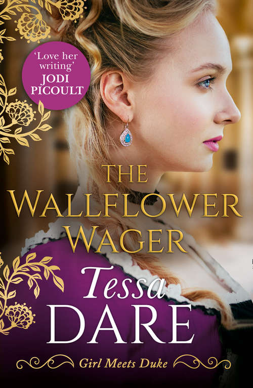 Book cover of The Wallflower Wager: Girl Meets Duke (ePub edition) (Girl meets Duke #3)