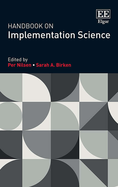 Book cover of Handbook on Implementation Science