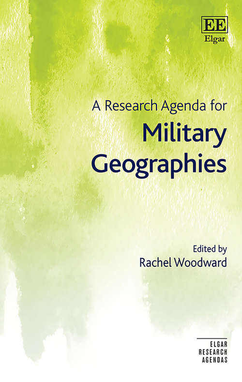 Book cover of A Research Agenda for Military Geographies (PDF) (Elgar Research Agendas)