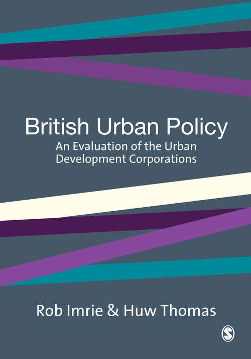 Book cover of British Urban Policy: An Evaluation of the Urban Development Corporations (PDF)