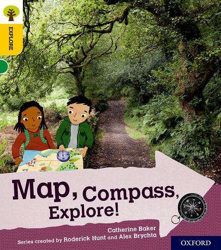 Book cover of Explore with Biff, Chip and Kipper, Level 5: Map, Compass, Explore! (PDF)