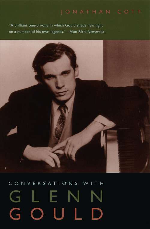 Book cover of Conversations with Glenn Gould