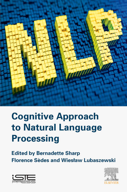 Book cover of Cognitive Approach to Natural Language Processing