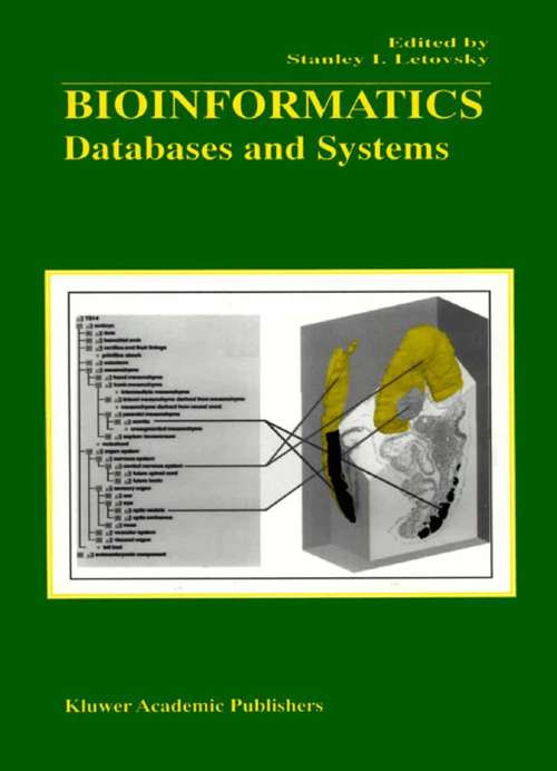 Book cover of Bioinformatics: Databases and Systems (1999)