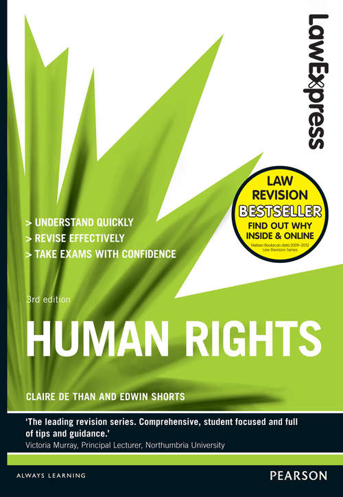 Book cover of Law Express: Human Rights (Revision Guide)