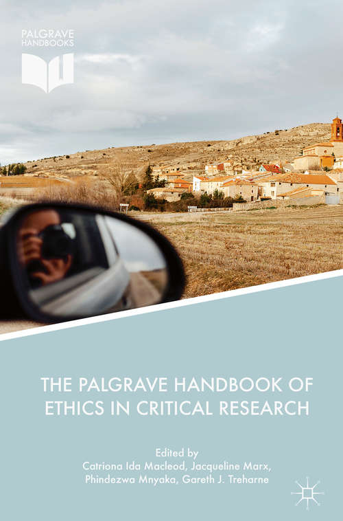 Book cover of The Palgrave Handbook of Ethics in Critical Research