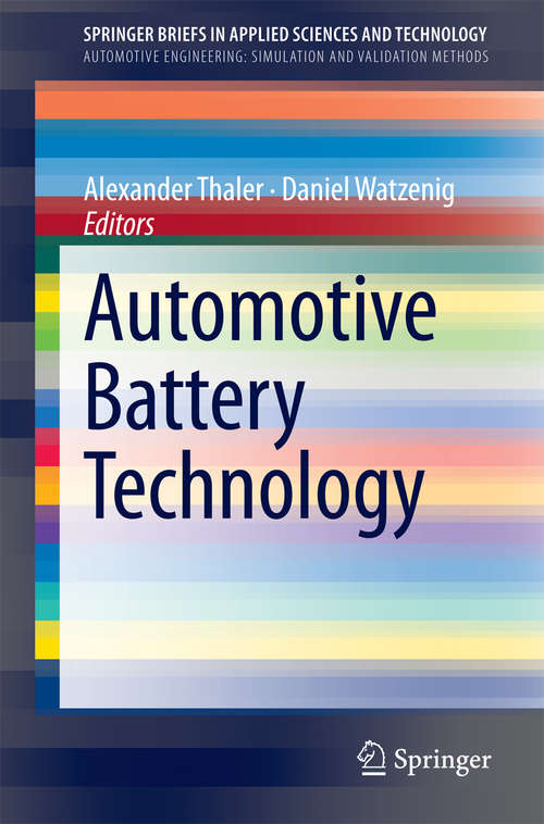 Book cover of Automotive Battery Technology (2014) (SpringerBriefs in Applied Sciences and Technology)