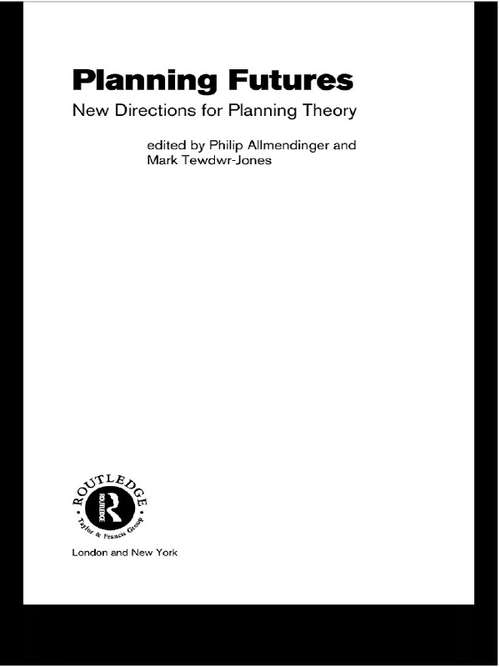 Book cover of Planning Futures: New Directions for Planning Theory