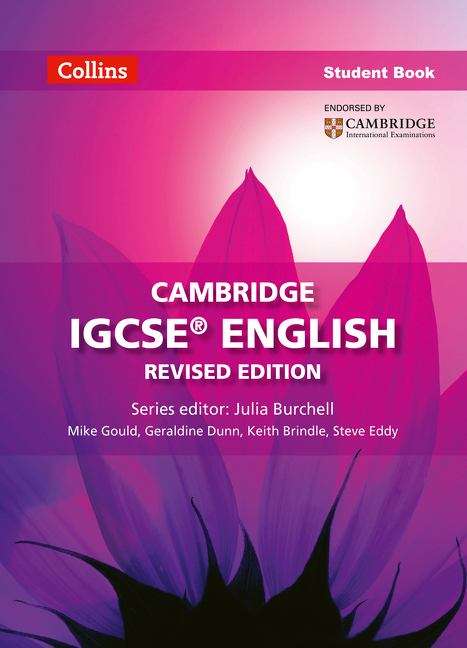 Book cover of Cambridge IGCSE English: Student Book (PDF)