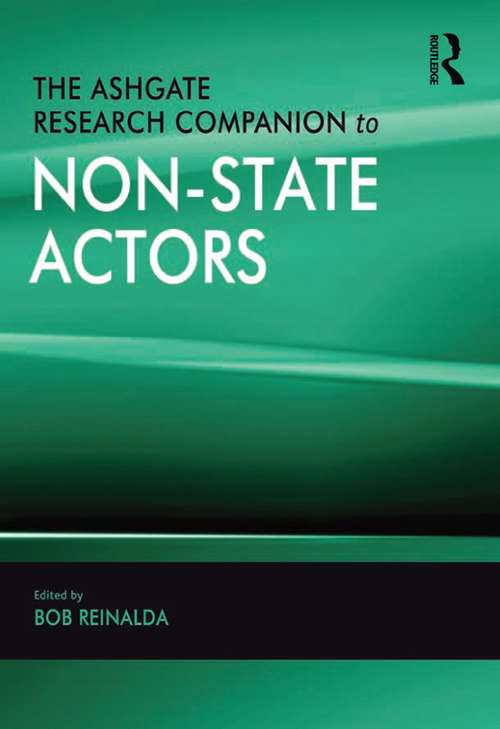 Book cover of The Ashgate Research Companion to Non-State Actors