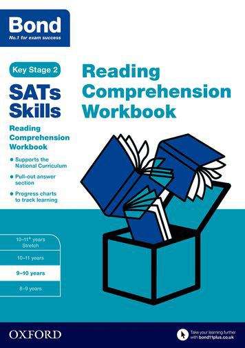 Book cover of Bond SATs Skills: Reading Comprehension Workbook 9-10 Years