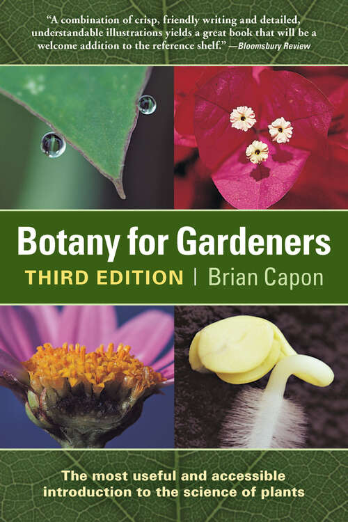 Book cover of Botany for Gardeners (3)