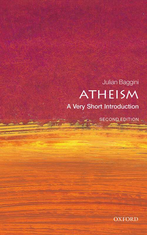 Book cover of Atheism: A Very Short Introduction (Very Short Introductions)