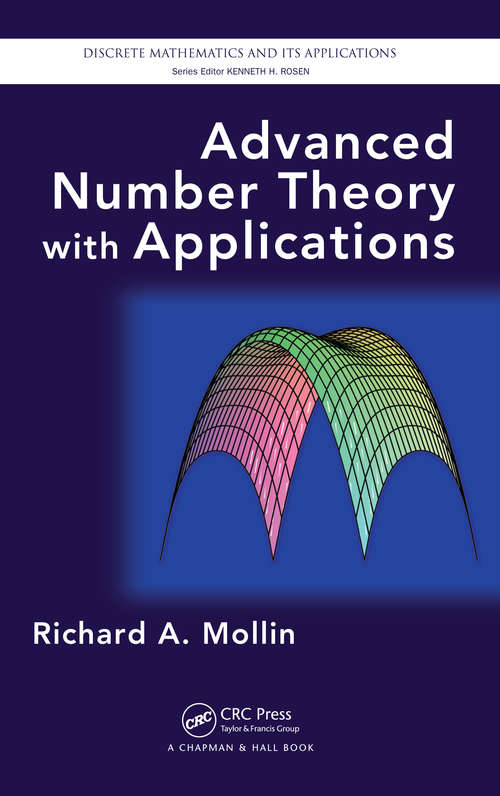 Book cover of Advanced Number Theory with Applications (Discrete Mathematics And Its Applications Ser.)