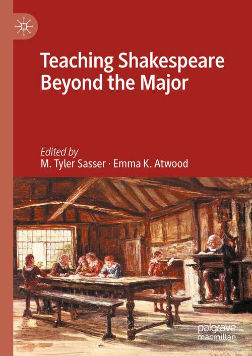 Book cover of Teaching Shakespeare Beyond the Major (2024)