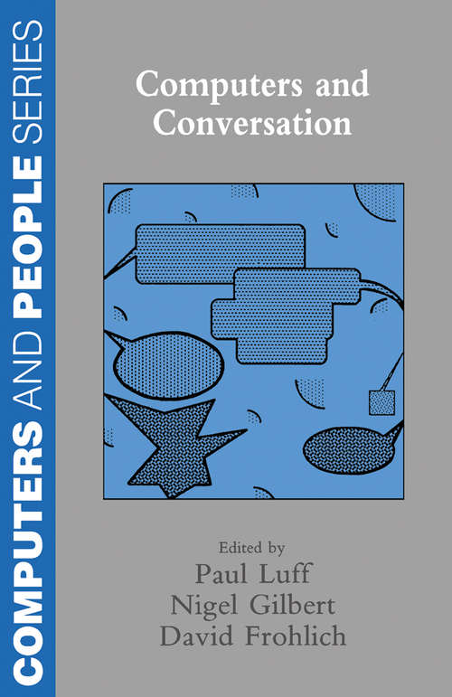 Book cover of Computers and Conversation
