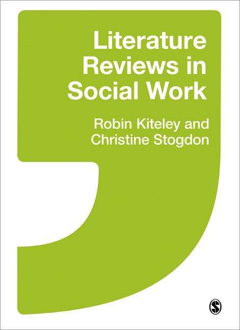 Book cover of Literature Reviews in Social Work (PDF)