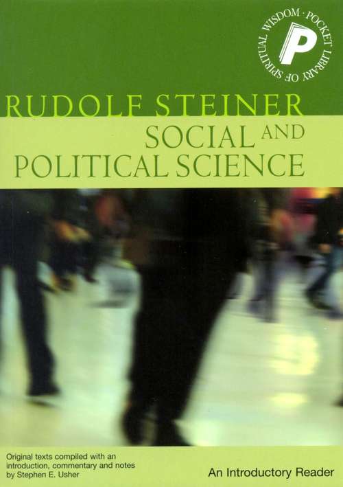 Book cover of Social and Political Science: An Introductory Reader (Pocket Library Of Spiritual Wisdom)