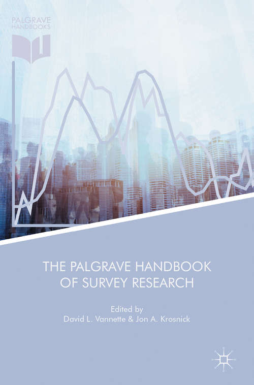 Book cover of The Palgrave Handbook of Survey Research