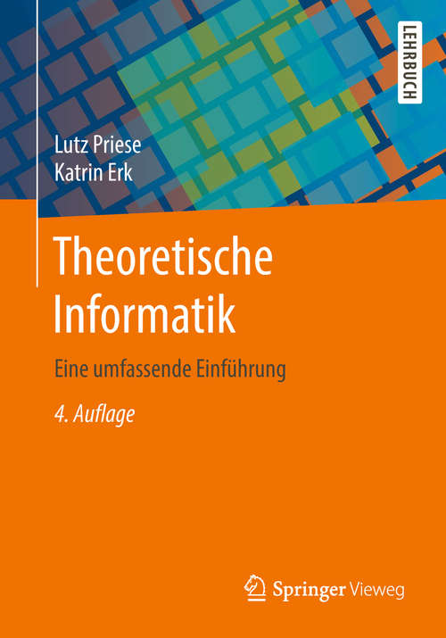 Book cover of Theoretische Informatik: Eine umfassende Einführung