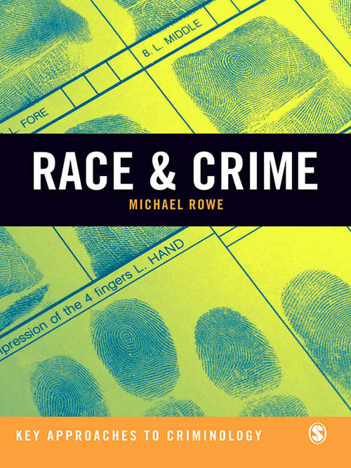 Book cover of Race & Crime