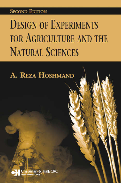 Book cover of Design of Experiments for Agriculture and the Natural Sciences (2)