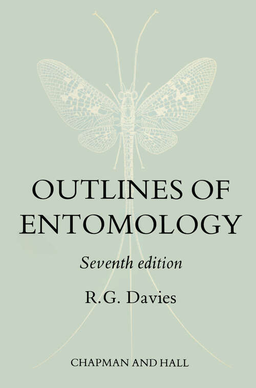Book cover of Outlines of Entomology (7th ed. 1988)