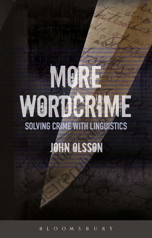 Book cover of More Wordcrime: Solving Crime With Linguistics