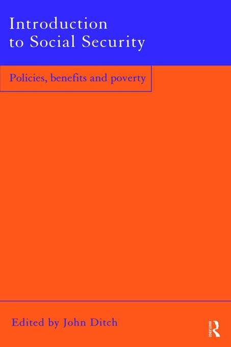 Book cover of Introduction to Social Security: Policies, Benefits and Poverty