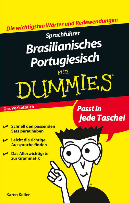 Book cover of Sprachführer Brasilianisches Portugiesisch für Dummies (Das Pocketbuch) (Für Dummies)