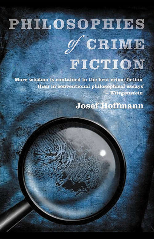 Book cover of Philosophies of Crime Fiction