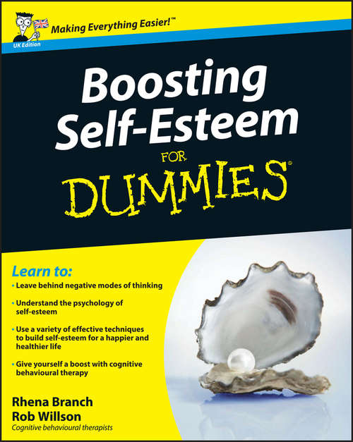 Book cover of Boosting Self-Esteem For Dummies (UK Edition)