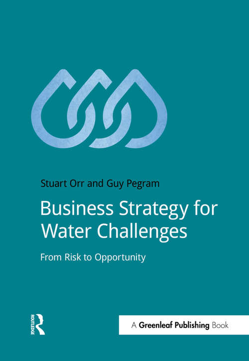 Book cover of Business Strategy for Water Challenges: From Risk to Opportunity (Doshorts Ser.)