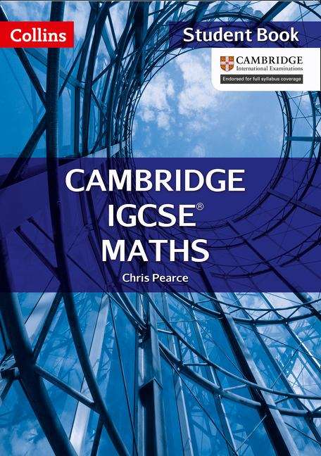 Book cover of Cambridge iGCSE Maths Student Book (PDF)