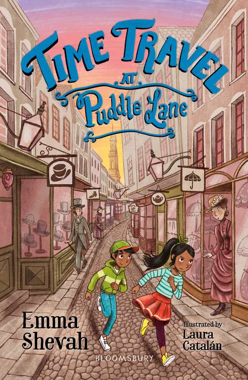 Book cover of Time Travel at Puddle Lane: Dark Blue Book Band (Bloomsbury Readers)