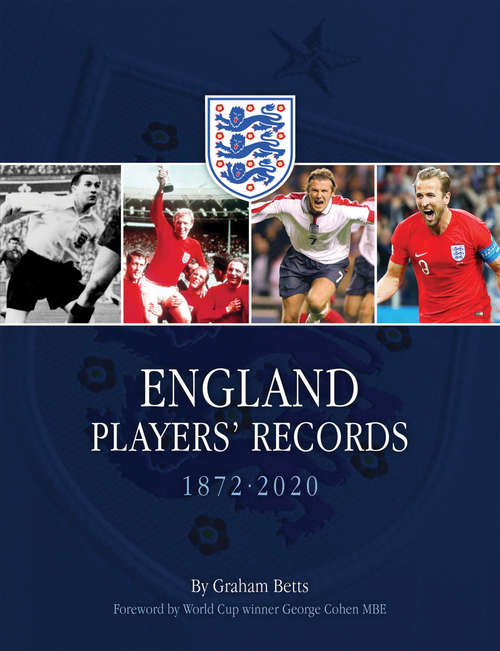 Book cover of England Players' Records: 1872 - 2020