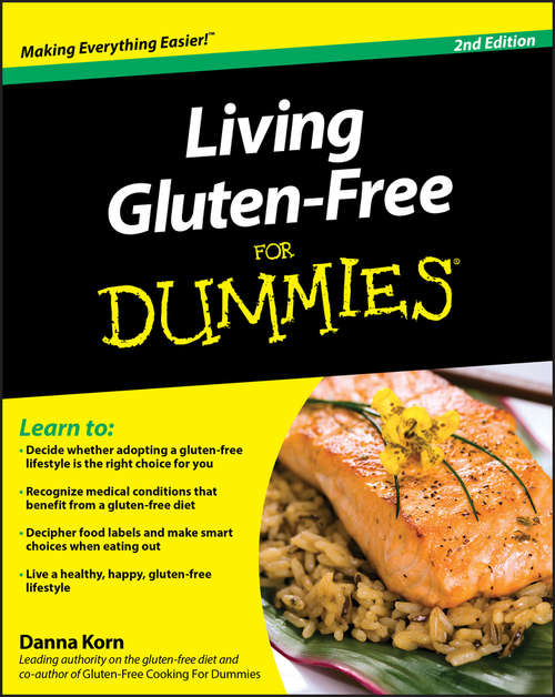 Book cover of Living Gluten-Free For Dummies (2)