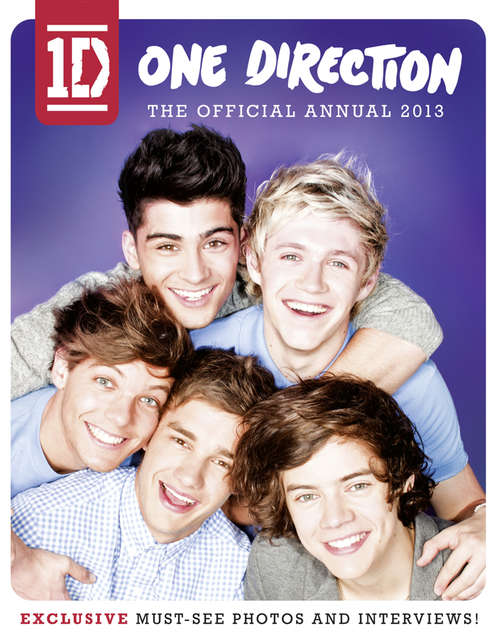 Book cover of One Direction: The Official Annual 2013 (ePub edition)