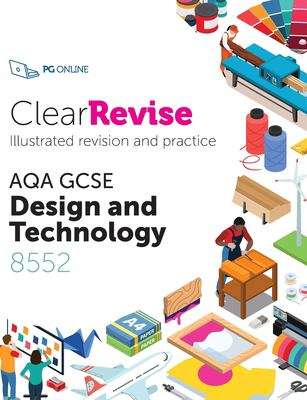 Book cover of ClearRevise AQA GCSE Design and Technology 8552 (PDF)