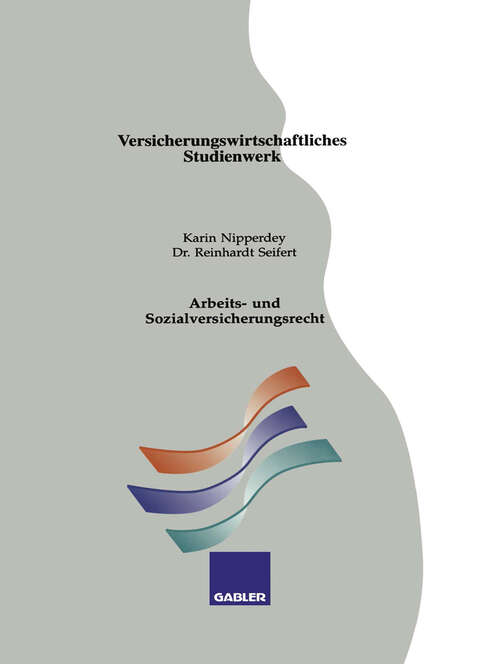 Book cover of Arbeits- und Sozialversicherungsrecht (1994)