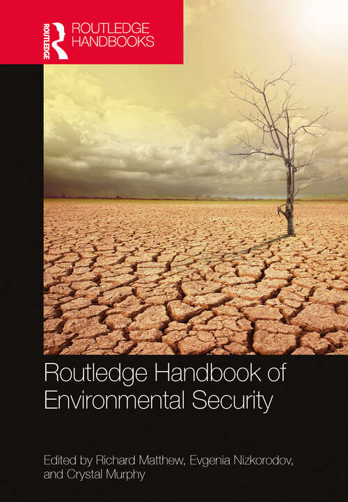 Book cover of Routledge Handbook of Environmental Security