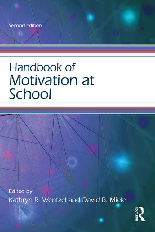 Book cover of Handbook of Motivation at School (2) (Educational Psychology Handbook)