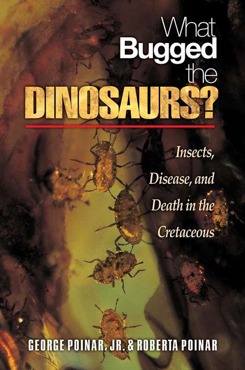 Book cover of What Bugged the Dinosaurs?: Insects, Disease, and Death in the Cretaceous