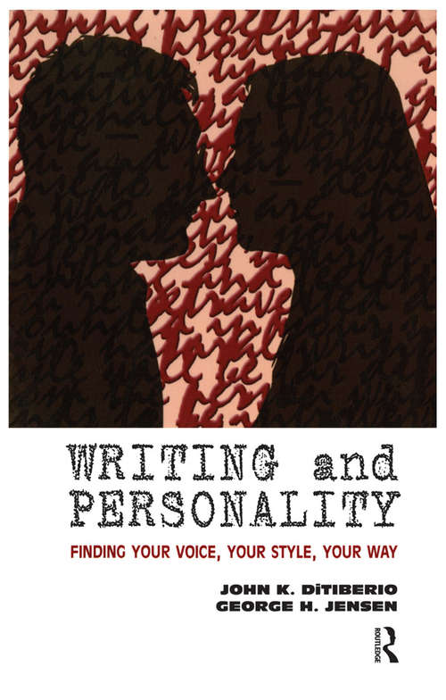 Book cover of Writing and Personality: Finding Your Voice, Your Style, Your Way