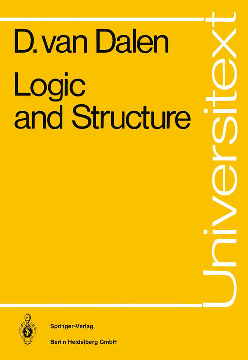 Book cover of Logic and Structure (1980) (Universitext)