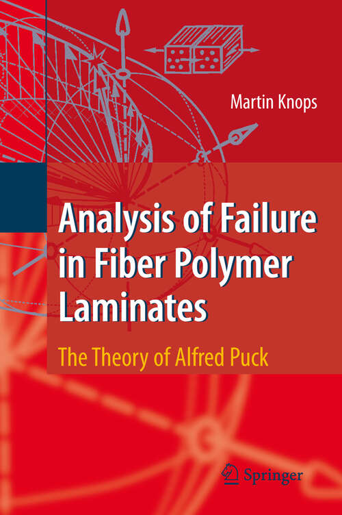Book cover of Analysis of Failure in Fiber Polymer Laminates: The Theory of Alfred Puck (2008)