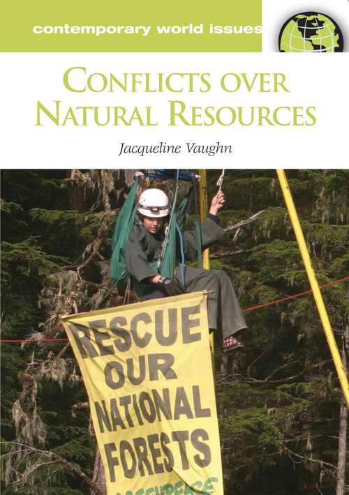 Book cover of Conflicts over Natural Resources: A Reference Handbook (Contemporary World Issues)