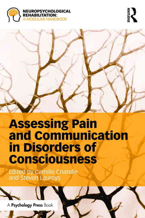 Book cover of Assessing Pain and Communication in Disorders of Consciousness (Neuropsychological Rehabilitation: A Modular Handbook)