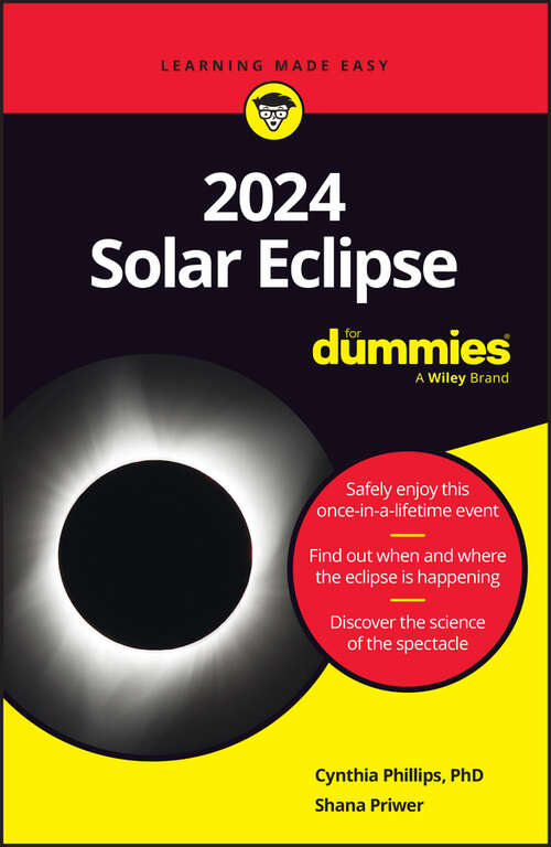 Book cover of 2024 Solar Eclipse For Dummies